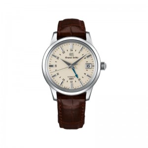 Grand Seiko Elegance Mechanical Automatic 3 Day GMT Watch