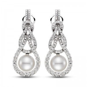 Providence Diamond Collection  Amalfi Eyelet Earrings