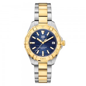 Aquaracer 300M Steel & Gold Quartz Watch