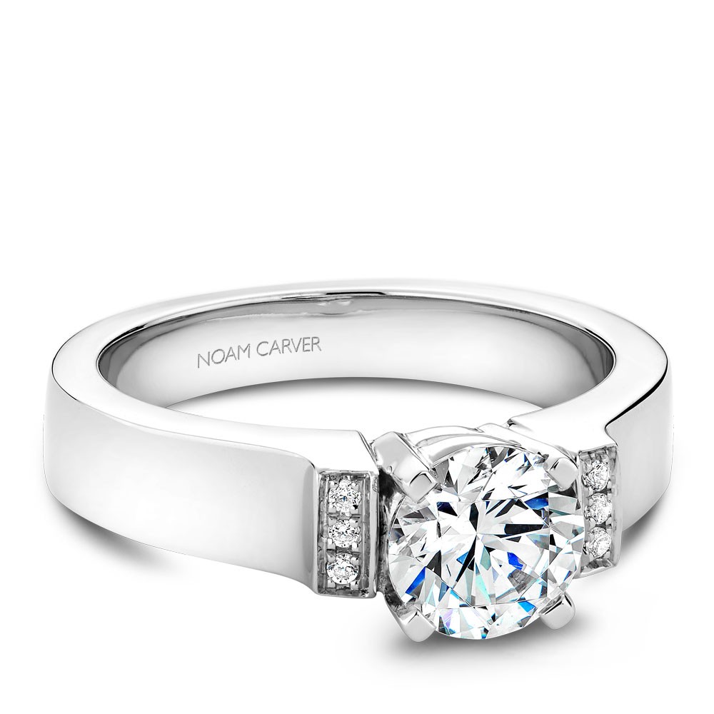 Noam Carver Semi Mount Engagement Ring