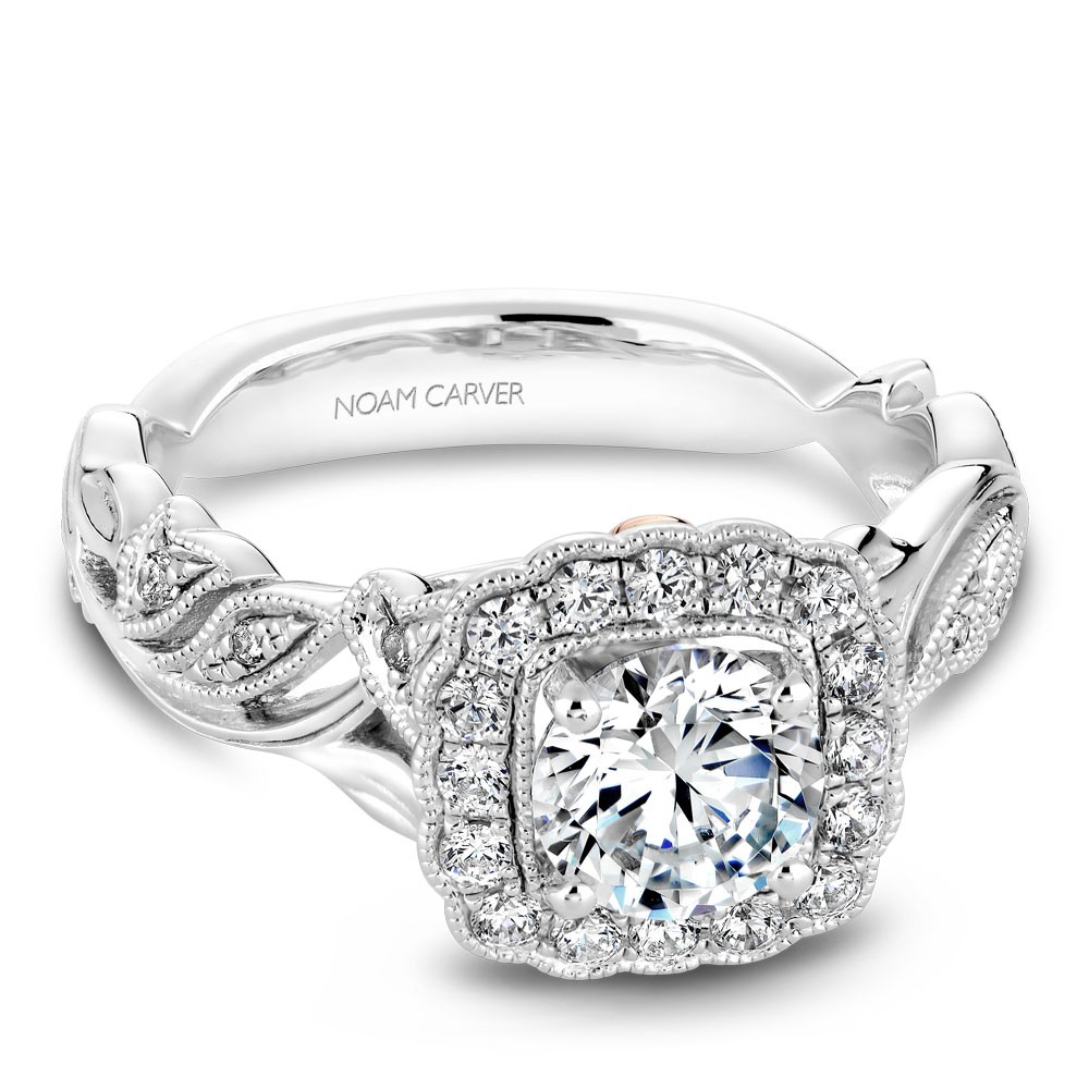 Noam Carver Semi Mount Engagement Ring