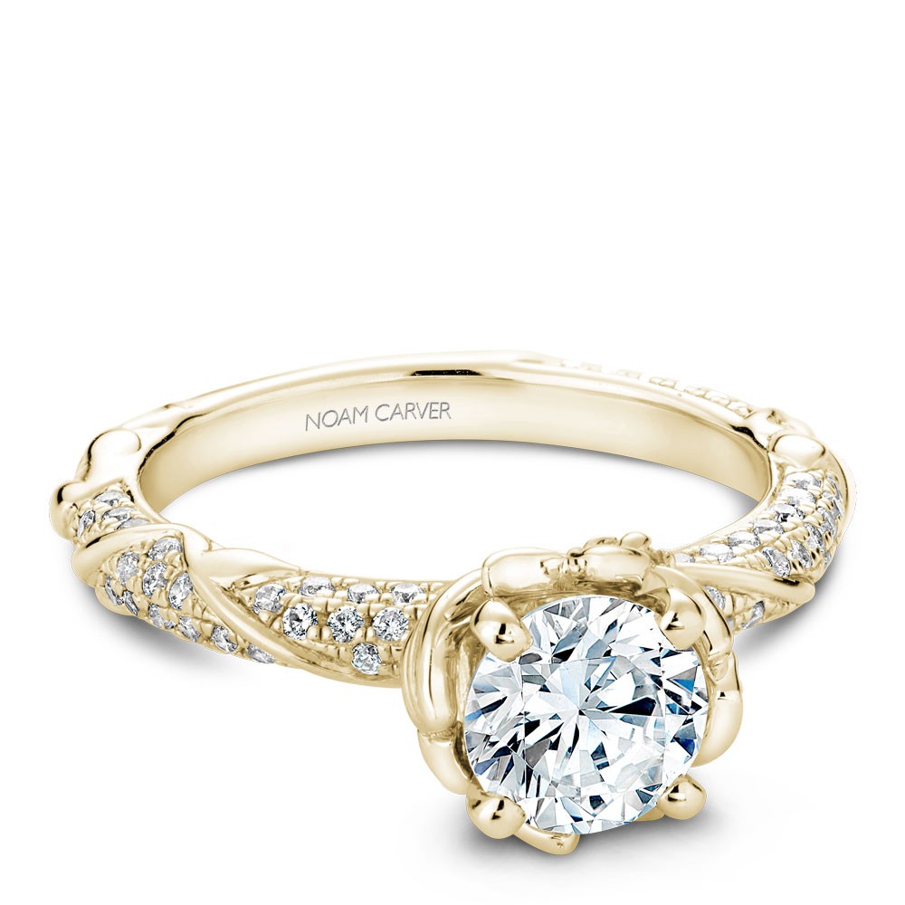 Noam Carver Semi Mount Engagement Ring