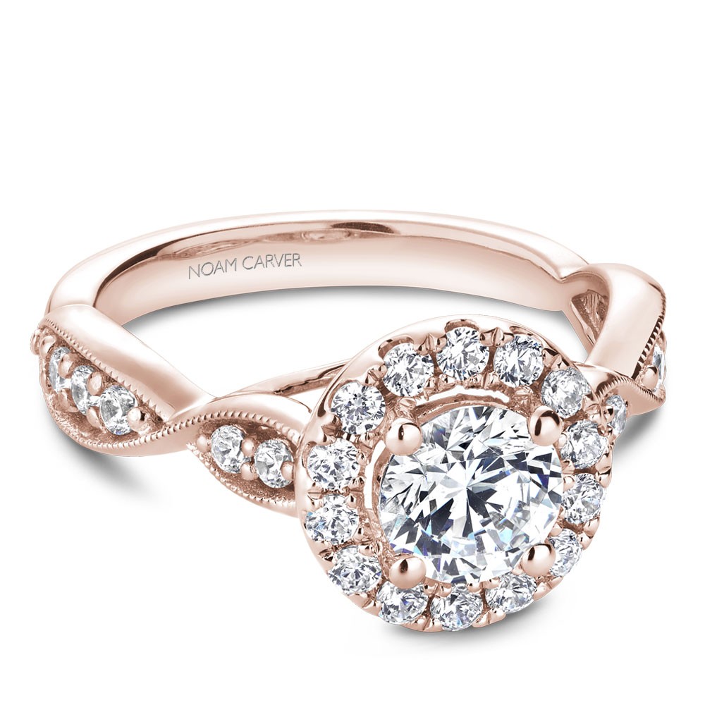 Noam Carver Semi Mount Engagement Ring