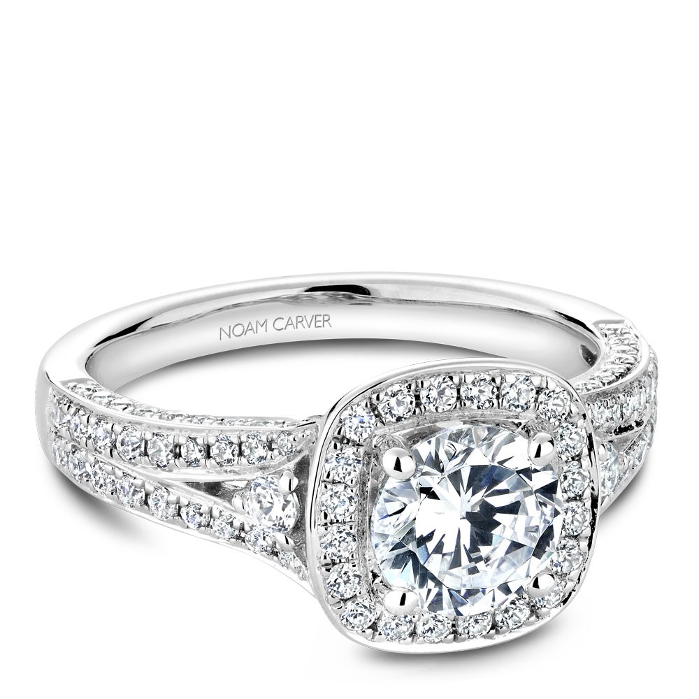 Noam Carver Semi Mount Engagement Ring