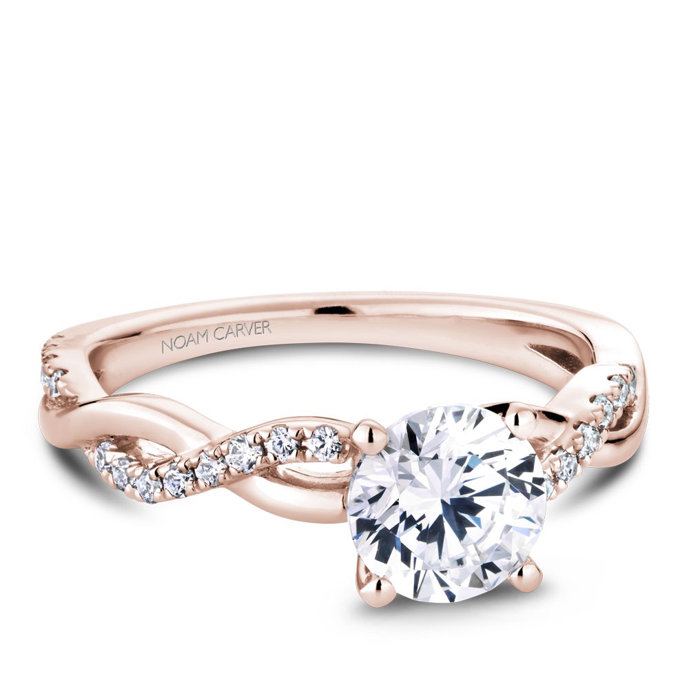 Noam Carver Semi Mount Engagement Ring