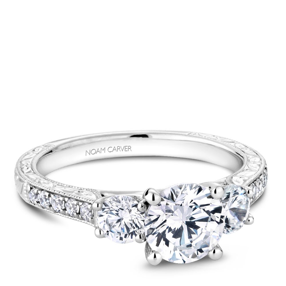 Noam Carver Semi Mount Engagement Ring