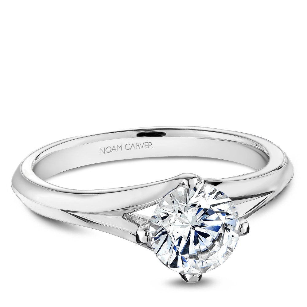 Noam Carver Semi Mount Engagement Ring