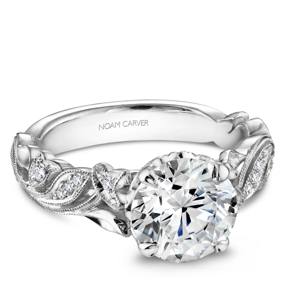 Noam Carver Semi Mount Engagement Ring