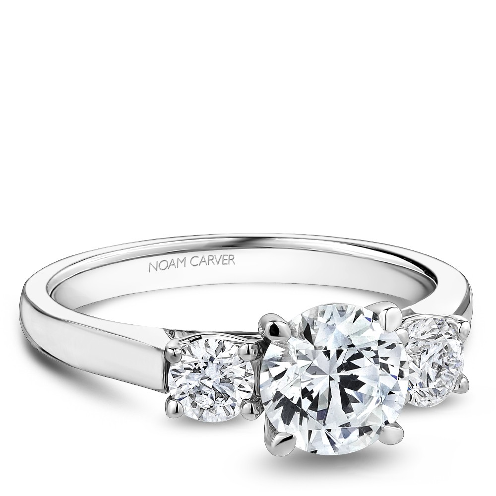 Noam Carver Semi Mount Engagement Ring