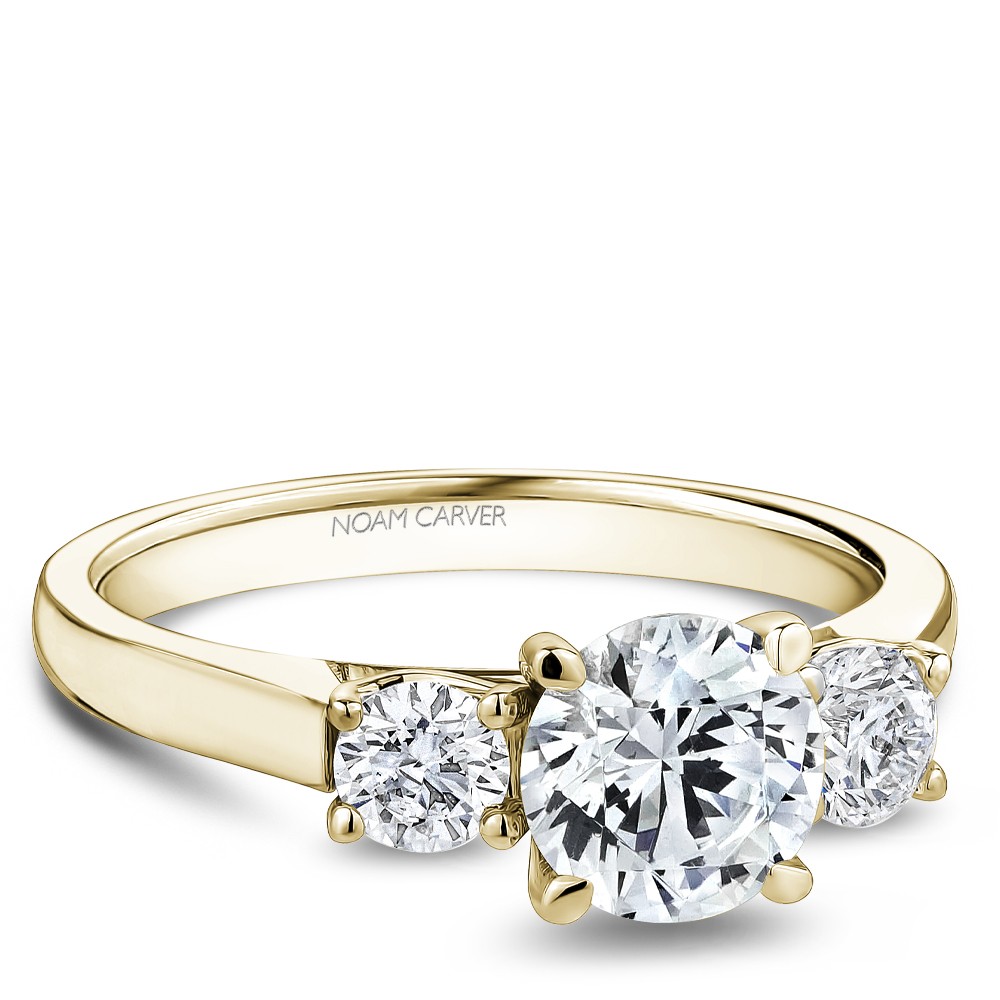 Noam Carver Semi Mount Engagement Ring