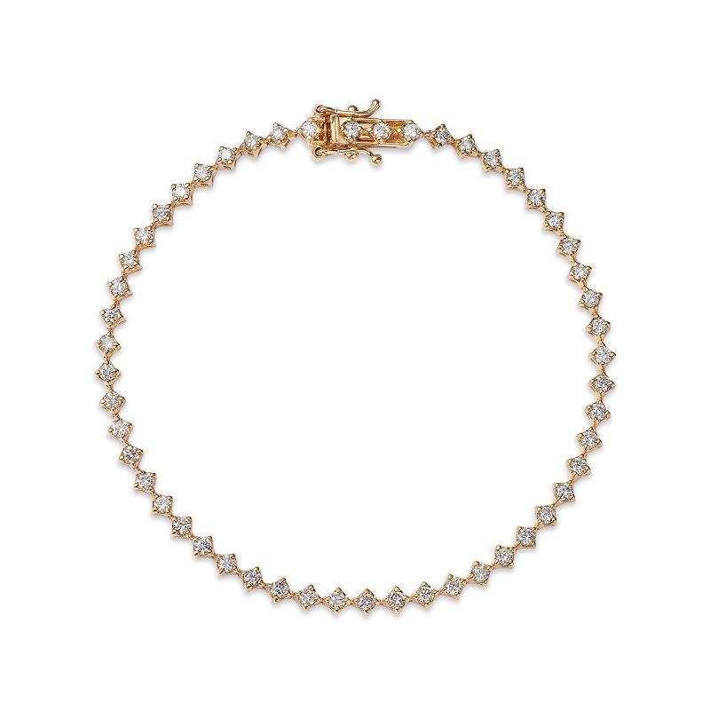 14K Diamond Tennis Bracelet