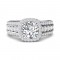 FlyerFit® 14K White Gold Encore Engagement Ring