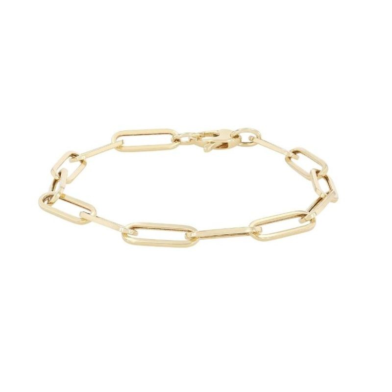 Paperclip Stud Bracelet By PD Collection