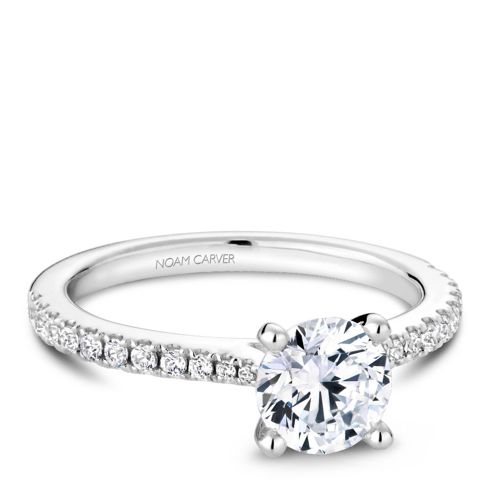 Noam Carver Semi Mount Engagement Ring