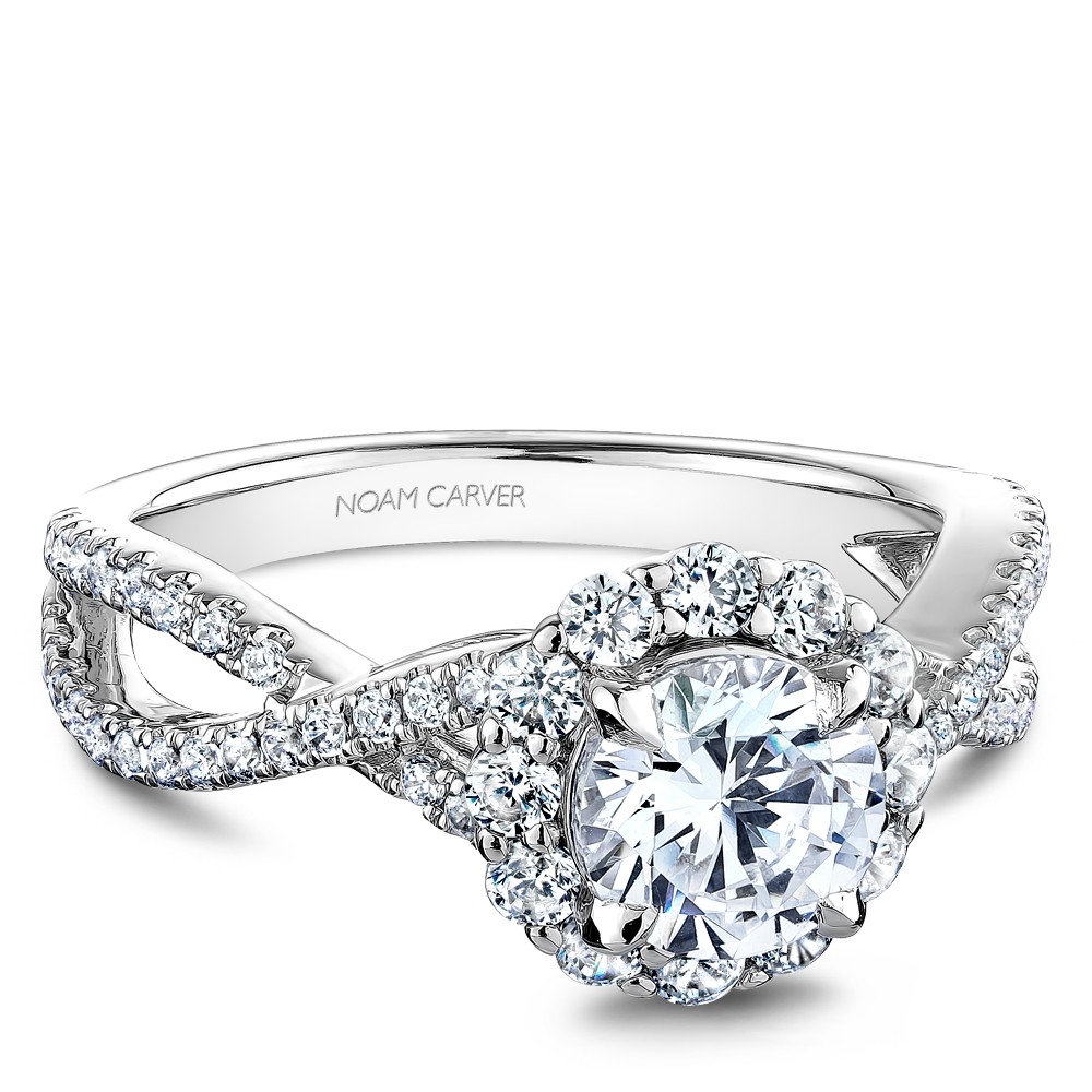 Noam Carver Semi Mount Engagement Ring