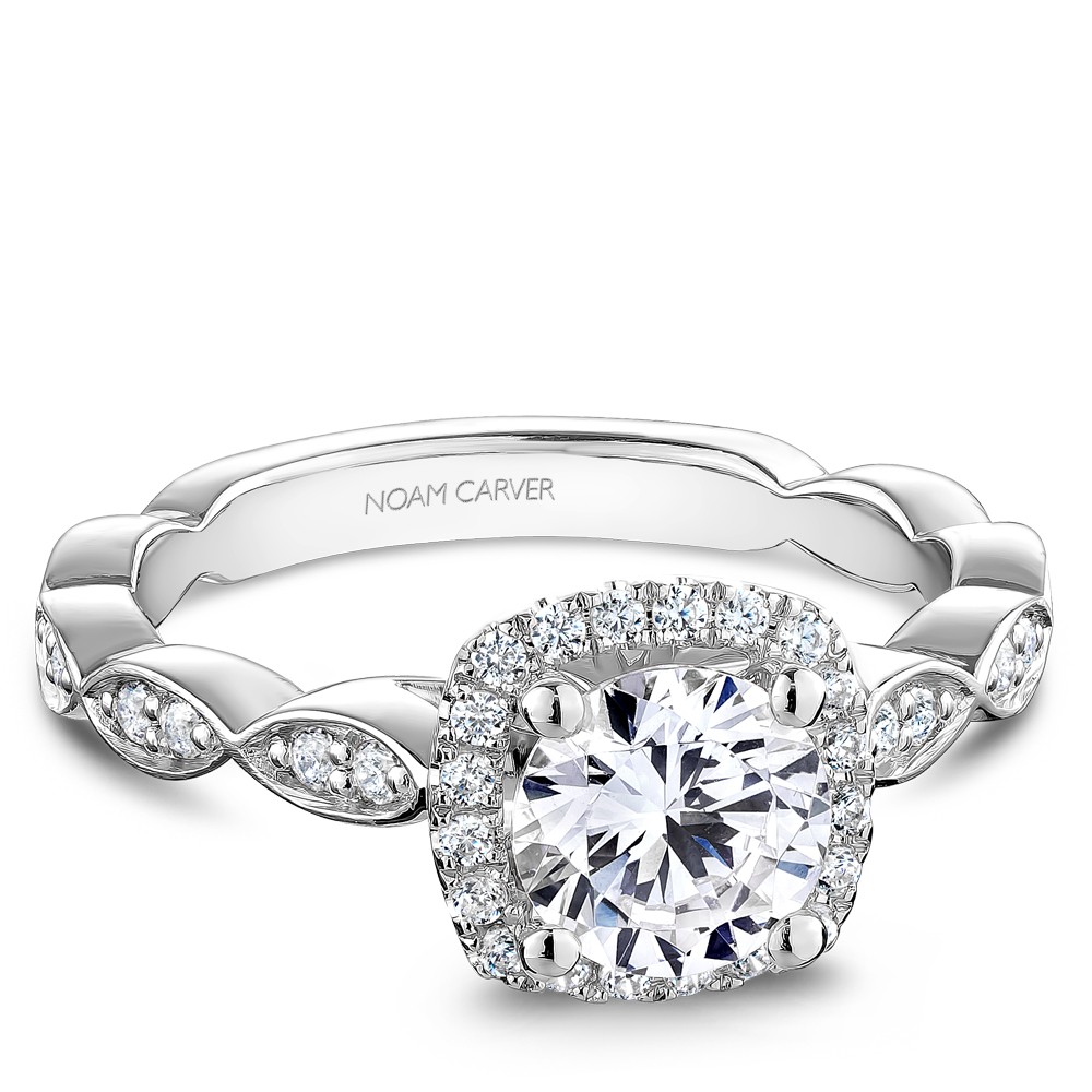 Noam Carver Semi Mount Engagement Ring