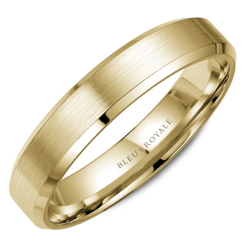 BLEU ROYALE Wedding Band