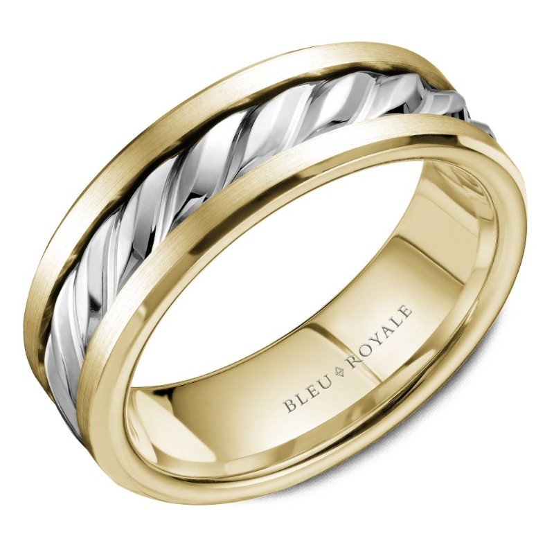 BLEU ROYALE Wedding Band