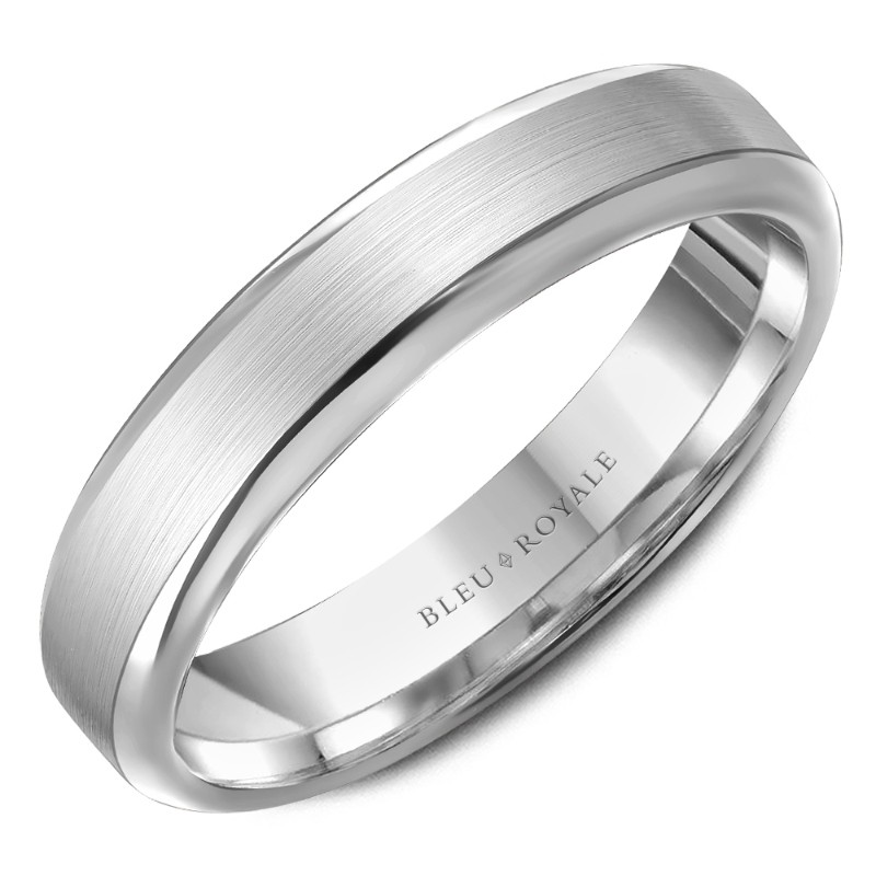 BLEU ROYALE Wedding Band