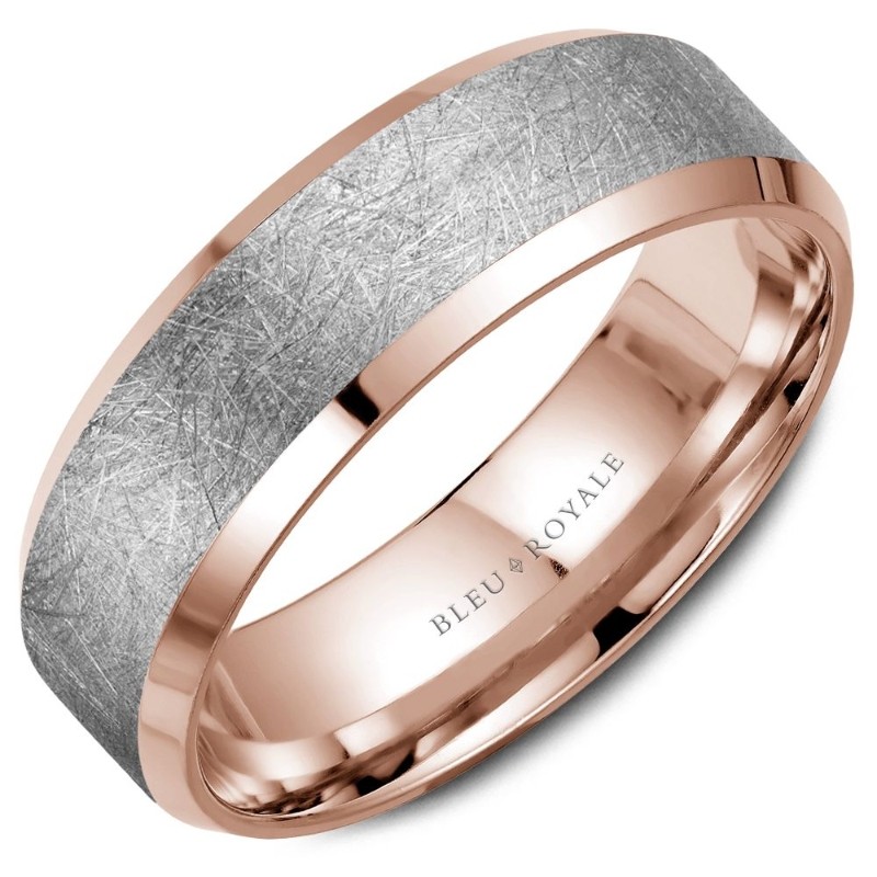 BLEU ROYALE Wedding Band
