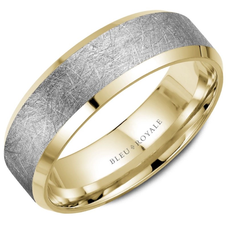 BLEU ROYALE Wedding Band