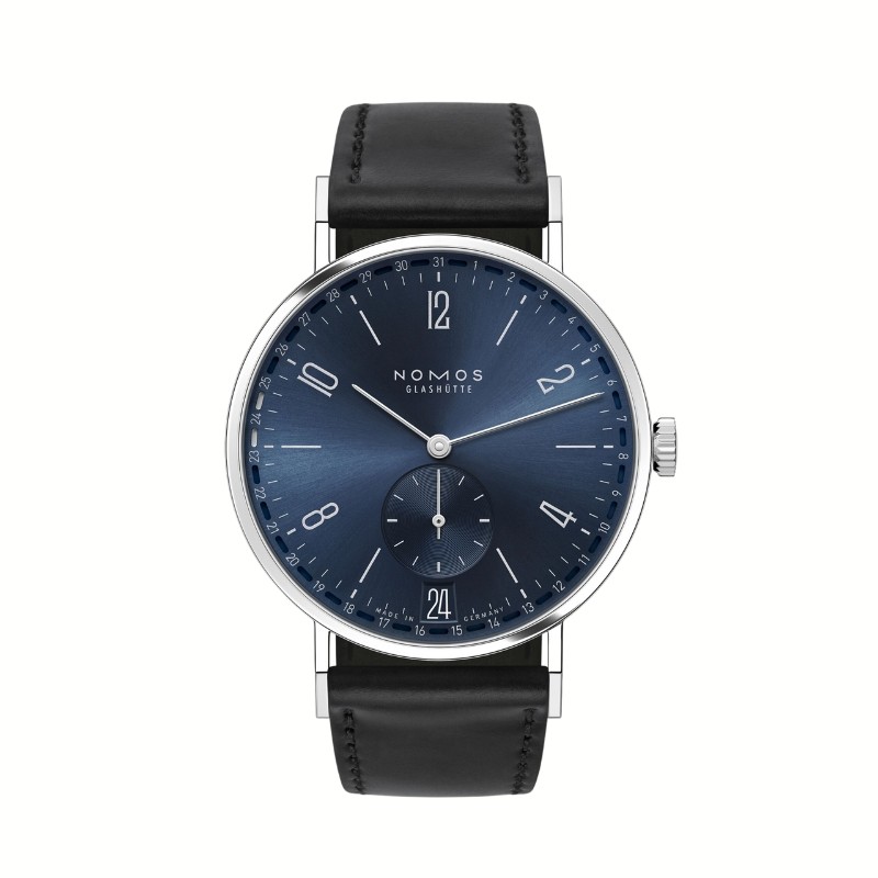 NOMOS Glashütte Tangente 2Date Blue Watch