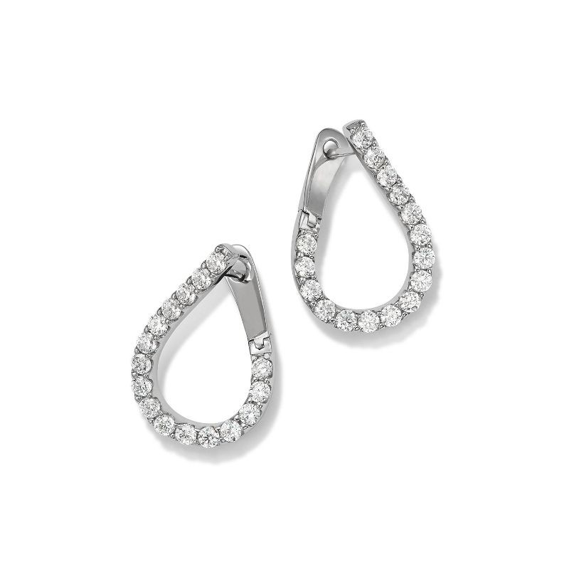 Providence Diamond Collection Wrap Hooped Earring By Provi