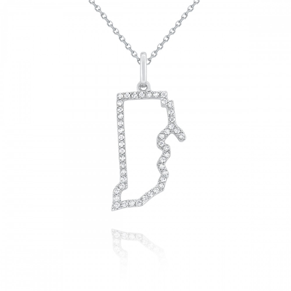 Rhode Island Diamond Necklace