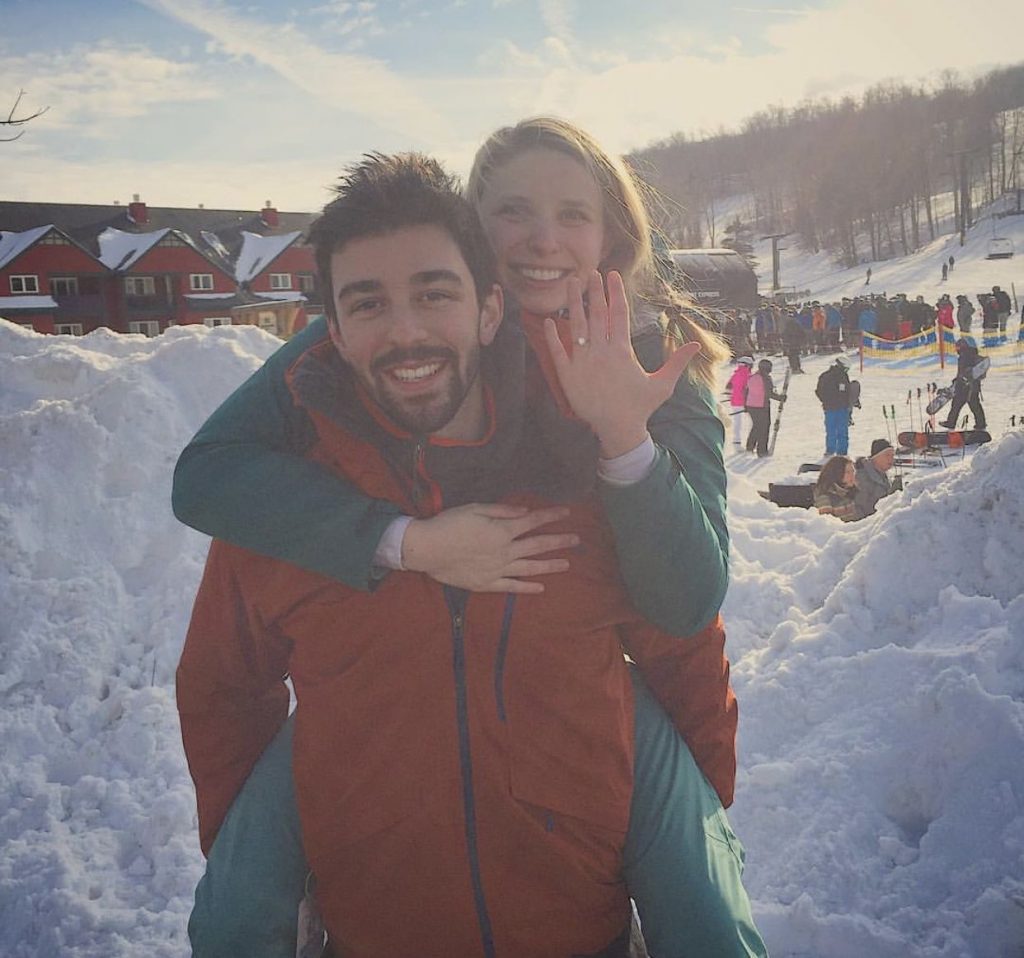 Liz & Tom - Ski Slope Proposal!