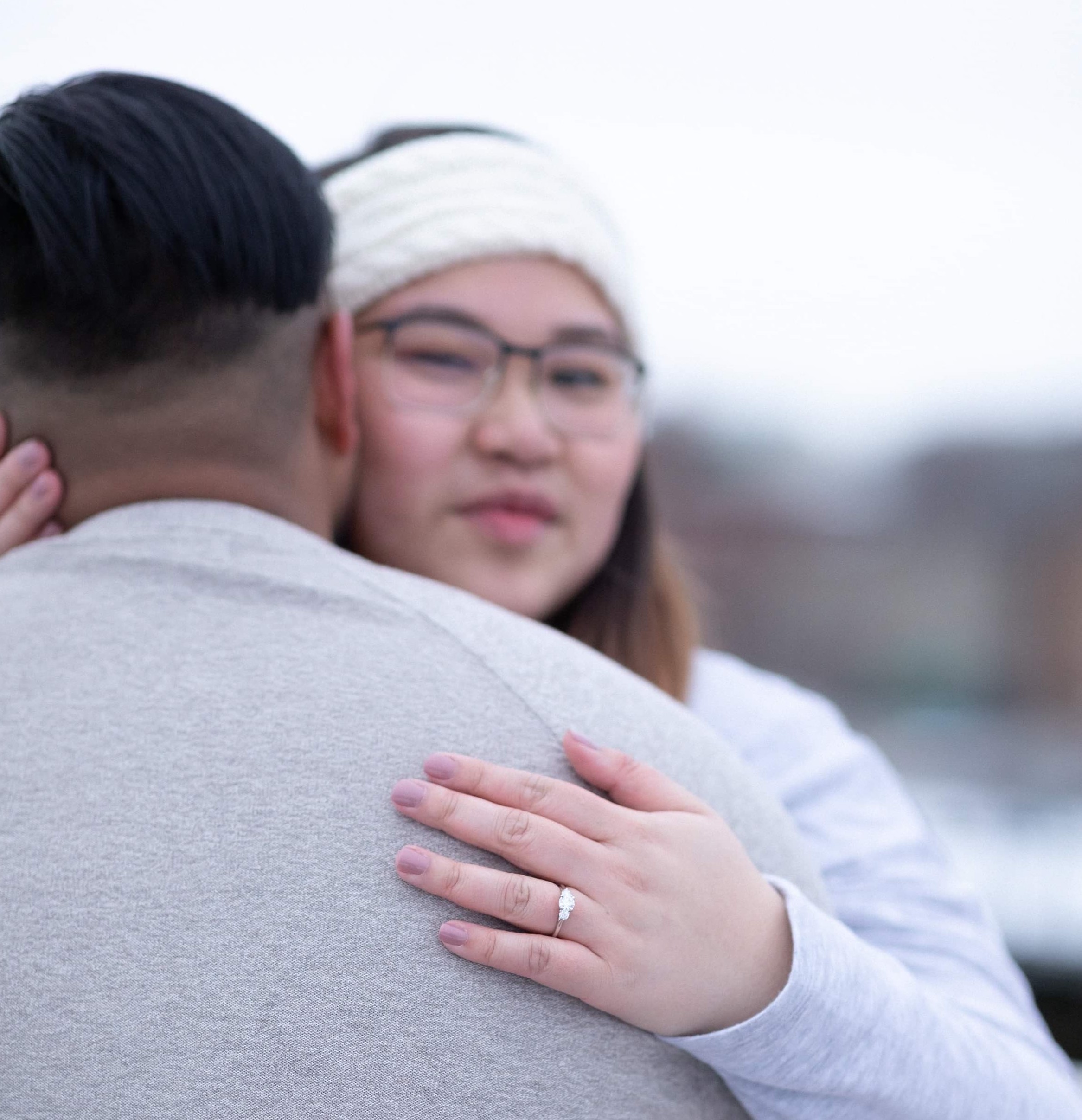 Monica & Cesar - Ice Skating Proposal