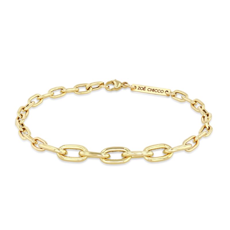 Zoe Chicco 14k Link Chain Bracelet - PDZC-XLSSB-2-14K-7