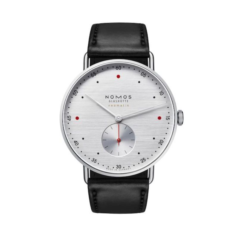 Nomos Glashütte Metro Neomatik 39 Silvercut Watch