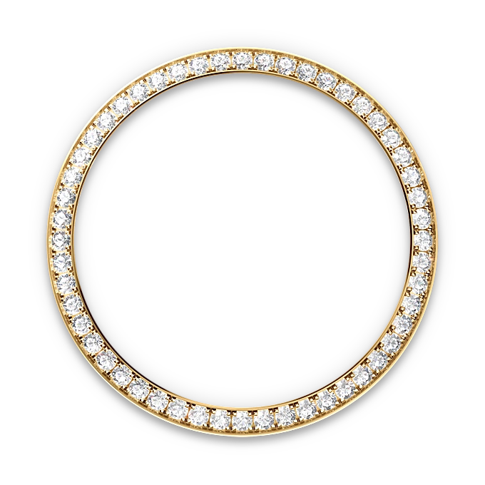 Diamond-set bezel