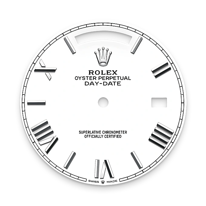 White dial