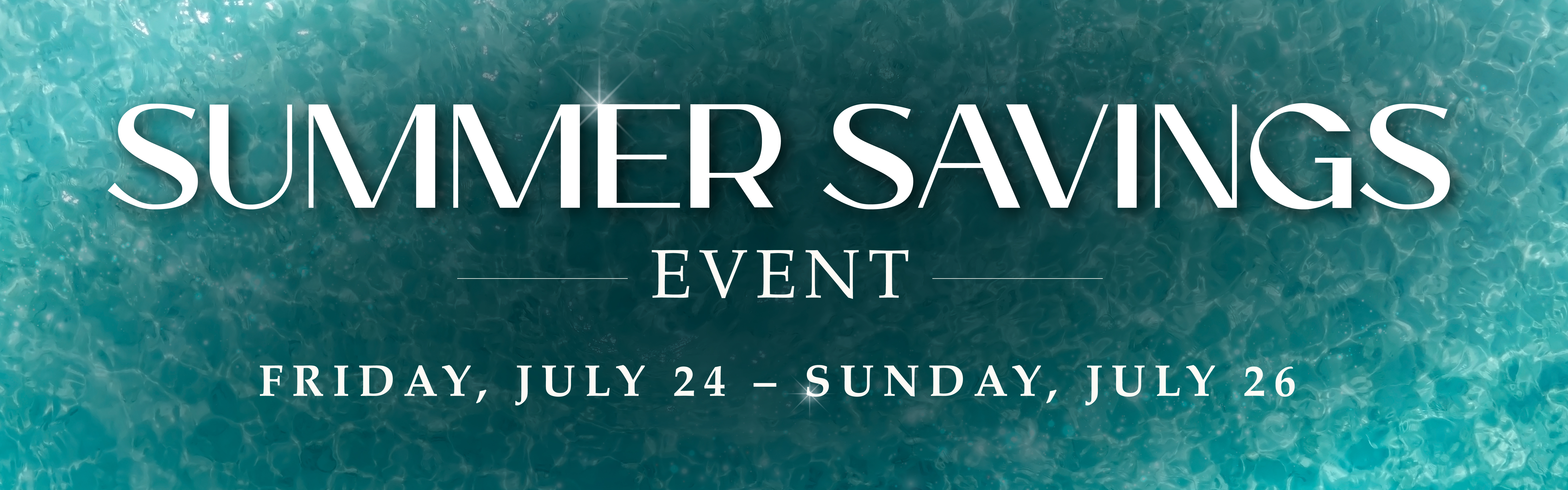 Annual Summer Sale
