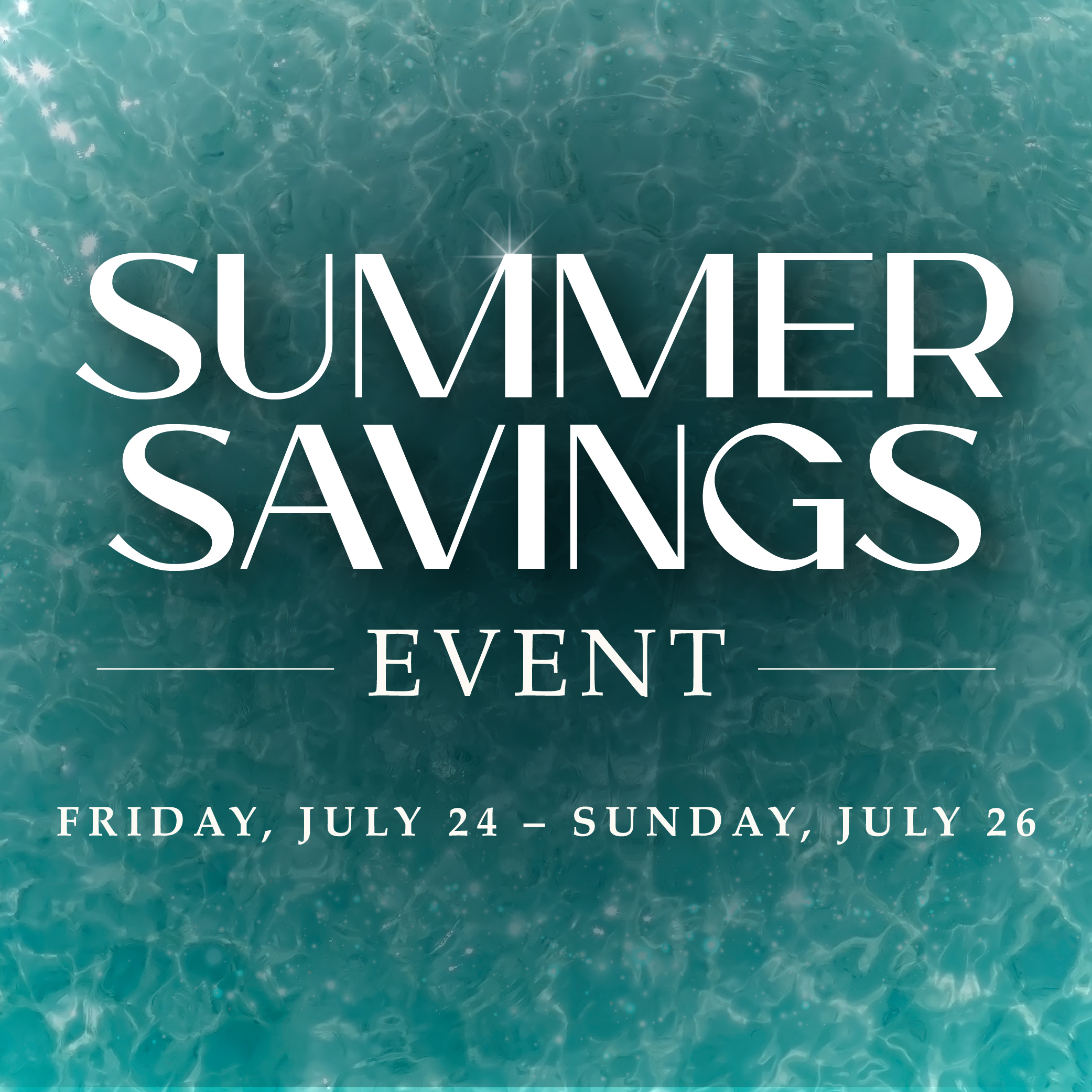 Annual Summer Sale